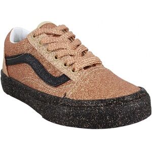 Vans Old Skool Party Glitter Black Gold Sneakers